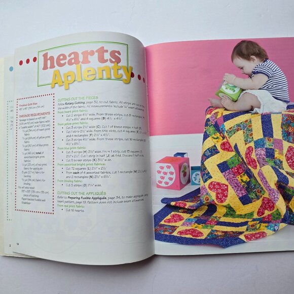 Wee Wonder Quilts Craft Book 5 Playful Projects For Infants & Toddlers Cotton Pi - Picture 5 of 15